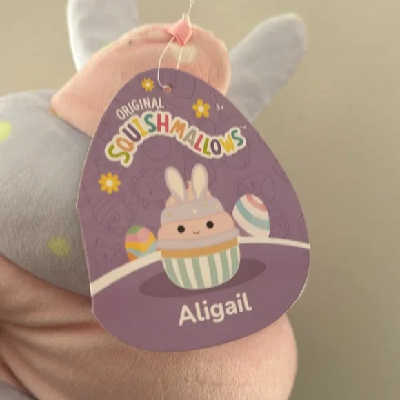 Aligail Squishmallow 8” Holiday Easter Cupcake Plush - Picture 5 of 5